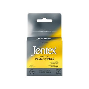 Preservativo Camisinha Jontex Pele Com Pele 2 Unidades