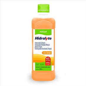 Hidralyte 45 Sabor Laranja 500ml