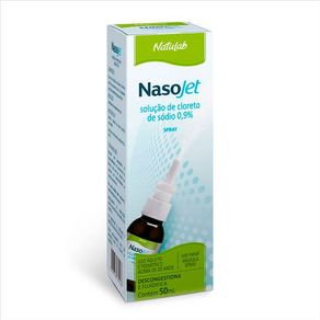 Descongestionante Nasal Nasojet 0,9% Solução Spray 50ml