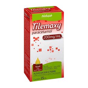 Tilemaxy 200mg/ml Solução Gotas Sabor Tutti-Frutti 15ml