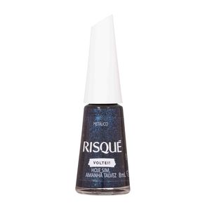 Esmalte Metálico Risqué Voltei! Hoje Sim, Amanhã Talvez 8ml
