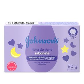 Sabonete em Barra Johnson's Baby Hora do Sono 80g