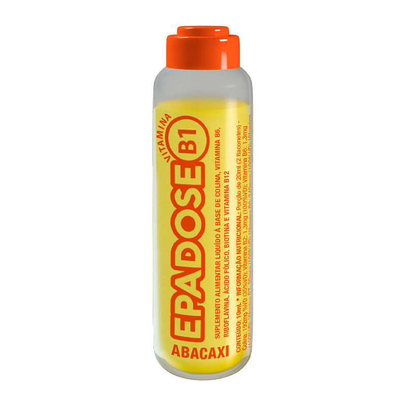 Epadose B1 Sabor Abacaxi Flaconete 10ml