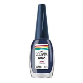 Esmalte Cremoso Colorama Retrô Jeans 8ml
