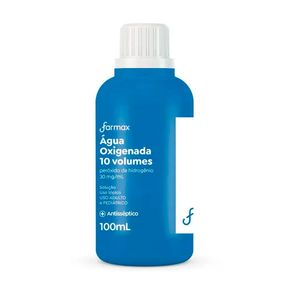 Água Oxigenada Líquida Farmax 10 Volumes Com 100ml