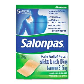 Salonpas Pain Relief Patch 5 Adesivos