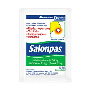 Salonpas Adesivo Pequeno 10 Unidades