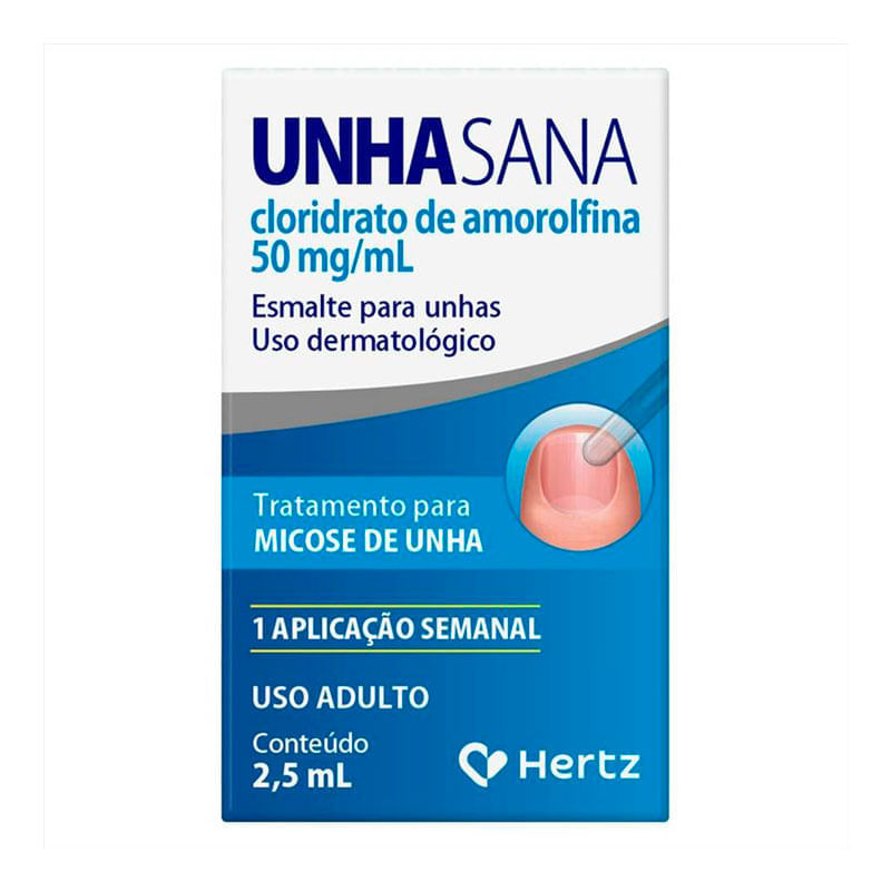 Esmalte para Micose Unha Sana 50mg/ml 2,5ml
