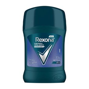 Desodorante Antitraspirante em Stick Rexona Active Dry 72h Maculino 45g