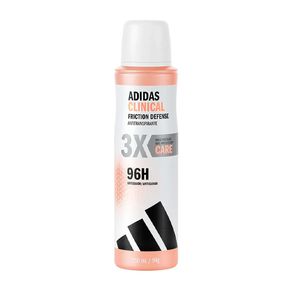 Desodorante Antitranspirante Aerossol Adidas Clinical Friction Defense Care Feminino 150ml