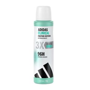 Desodorante Antitranspirante Aerossol Adidas Clinical Friction Defense Fresh Feminino 150ml