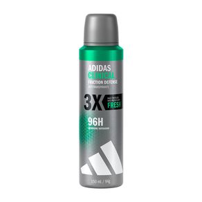 Desodorante Antitranspirante Aerossol Adidas Clinical Friction Defense Fresh Masculino 150ml