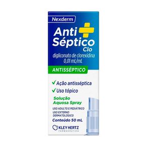 Anti-Séptico Clo 0,01ml/ml Solução Spray 50ml