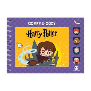 Livro de Colorir Comfy & Cozy Harry Potter 1 Unidade