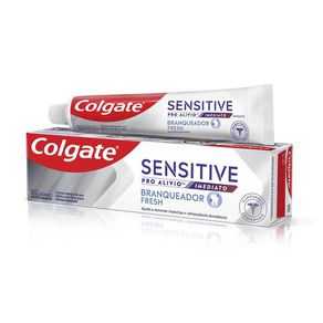 Creme Dental para Sensibilidade Colgate Sensitive Pro Alívio Imediato Branqueador Fresh 90g