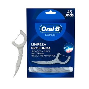 Fio Dental Oral-B Expert Floss Picks 45 Unidades