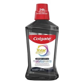 Enxaguante Bucal Colgate Total Multibenefício Carvão Ativado 500ml