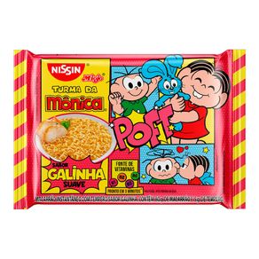 Macarrão Instantâneo Nissin Lámen Sabor Galinha Suave 85g