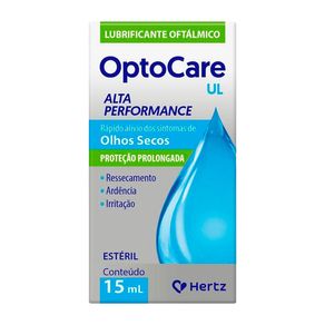 Lubrificante Oftálmico Estéril Opto Care UL 15ml