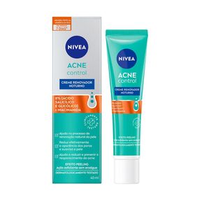 Creme Facial Nivea Renovador Noturno Acne Control 40ml