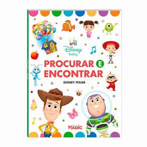 Livro Disney Baby Procurar e Encontrar Disney Pixar 1 Unidade