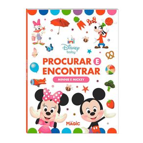 Livro Disney Baby Procurar e Encontrar Minnie e Mickey 1 Unidade