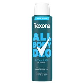 Desodorante Corporal Aerosol para Peitos, Coxas, Pés e Mais Rexona Men All Body Ocean Rush 150ml