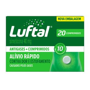 Antigases Luftal Simeticona 40mg 20 Comprimidos