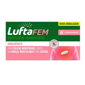 Luftafem 6 Comprimidos Revestidos
