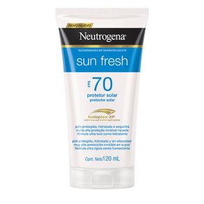 Protetor Solar Neutrogena Sun Fresh FPS70 120ml