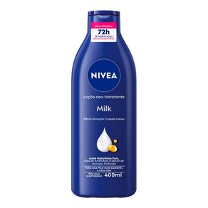 Loção Hidratante Nivea Milk Pele Seca e Extrasseca 400ml