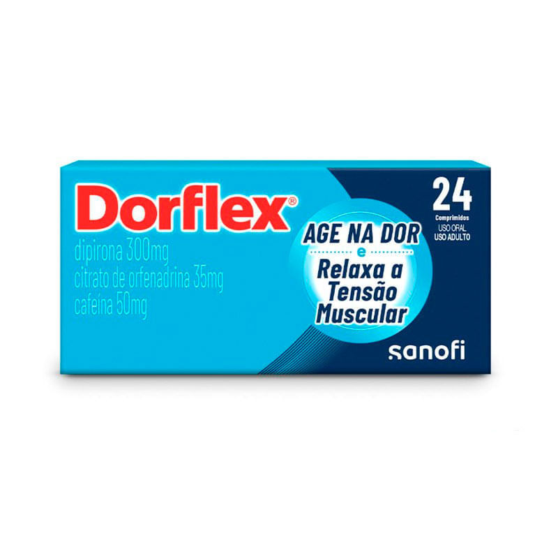 Analgésico e Relaxante Muscular Dorflex 24 Comprimidos