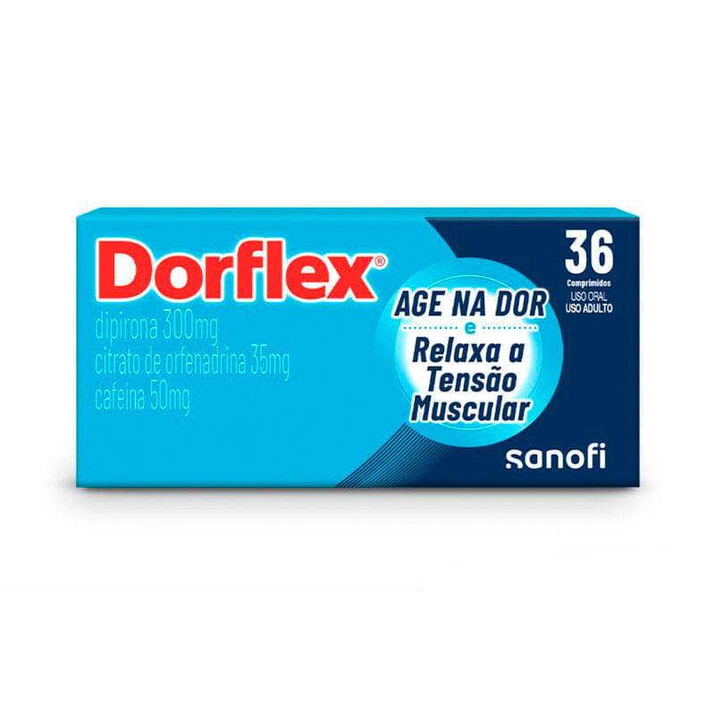 Analgésico e Relaxante Muscular Dorflex 36 Comprimidos