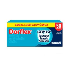 Analgésico e Relaxante Muscular Dorflex 50 Comprimidos