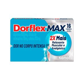 Analgésico e Relaxante Muscular Dorflex MAX 16 Comprimidos
