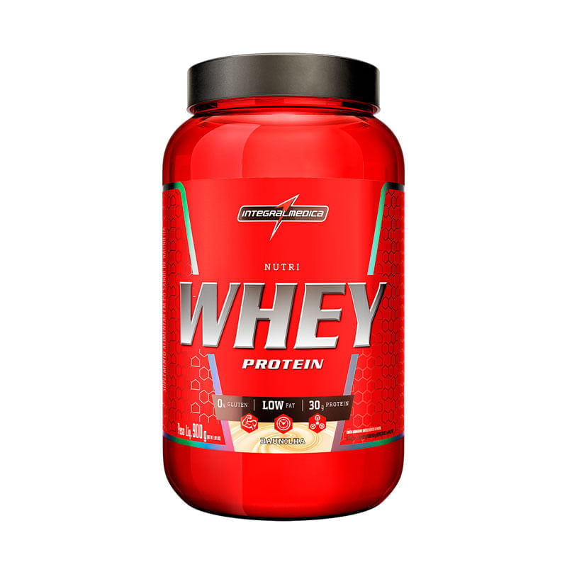 Nutri Whey Protein Integralmedica Sabor Baunilha 900g