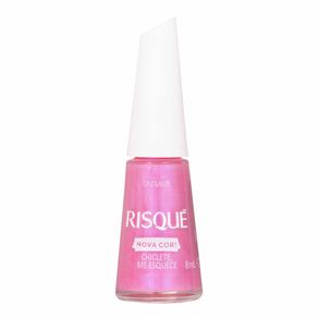 Esmalte Cintilante Risqué Nova Cor! Chiclete, Me Esquece 8ml