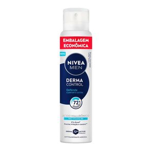 Desodorante Antitraspirante Aerossol Masculino Nivea Men Derma Control Defende 200ml