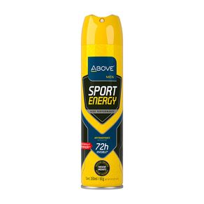 Desodorante Antitranspirante Aerossol Above Men Sport Energy 72h 150ml