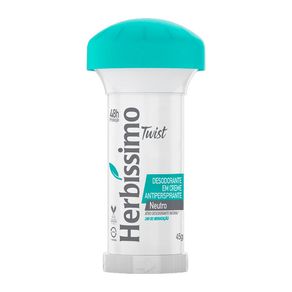 Desodorante Antitraspirantre em Creme Herbíssimo Twist Neutro 45g