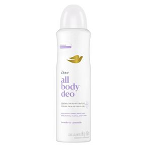 Desodorante Corporal Aerosol para Peitos, Coxas, Pés e Mais Dove All Body Deo Lavander & Camomile 150ml