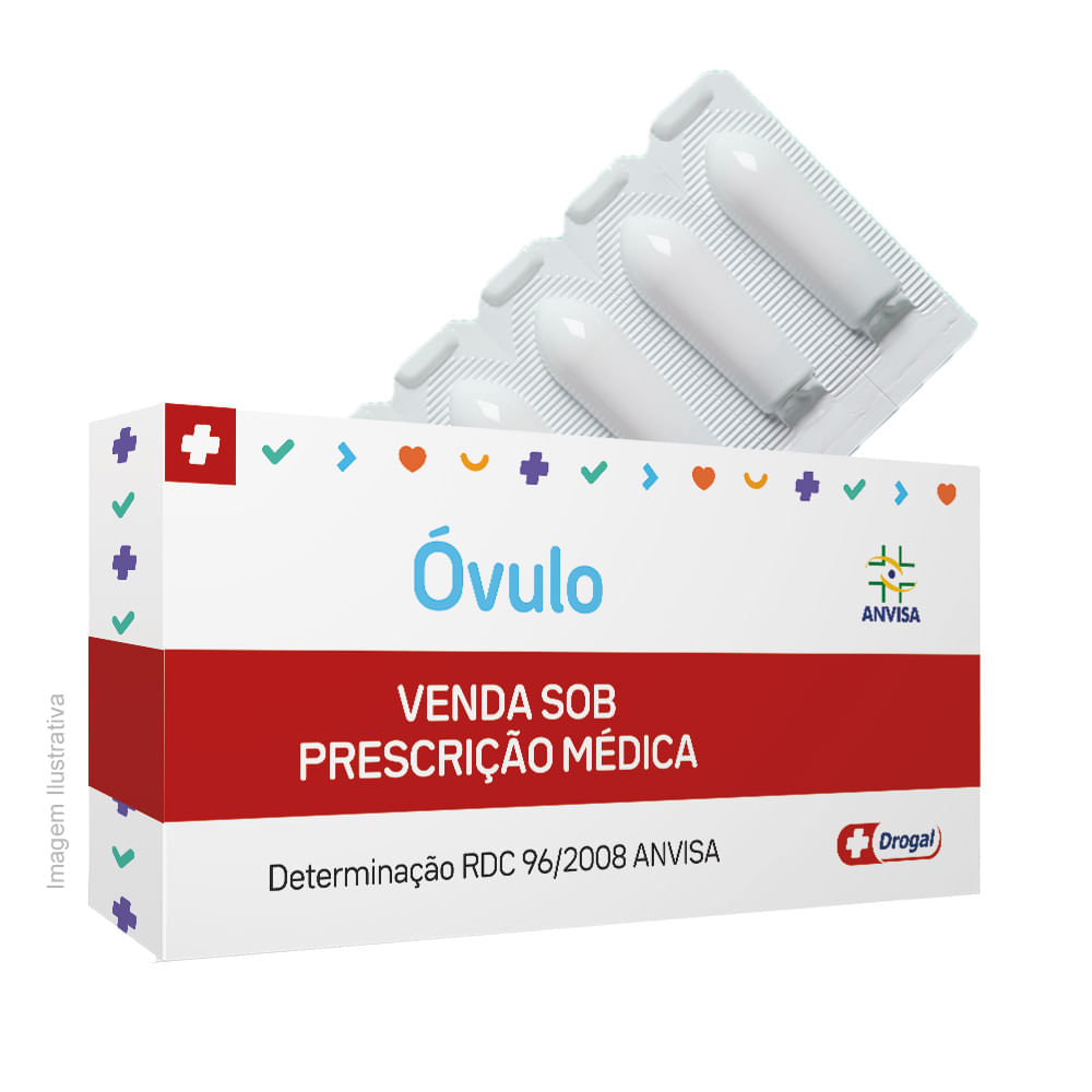 Gynotran 750mg + 200mg Óvulo Vaginal 7 Unidades + 14 Dedeiras