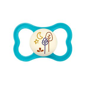 Chupeta Mam Air Night 6+ Meses Cor Azul 1 Unidade