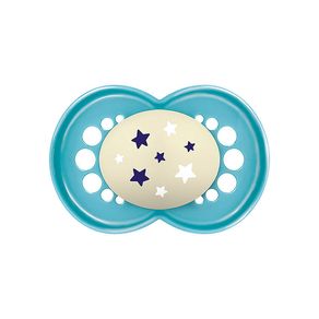 Chupeta Mam Night 6+ Meses Cor Azul 1 Unidade