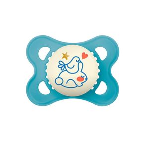Chupeta Mam Night 0-6 Meses Cor Azul 1 Unidade
