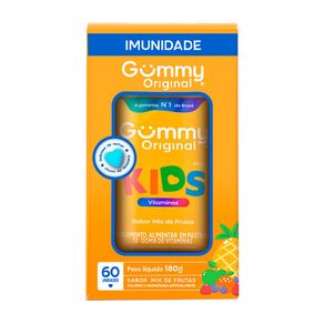 Suplemento Alimentar Gummy Original Kids Sabor Mix de Frutas 60 Unidades