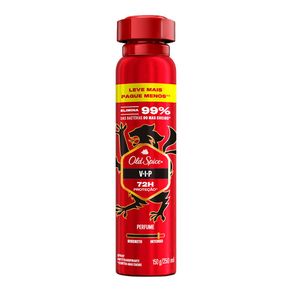 Desodorante Antitranspirante Aerossol Masculino Old Spice V.I.P 250ml