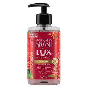 Sabonete Líquido Para as Mãos Lux Botanicals Essências do Brasil Bromélia 300ml