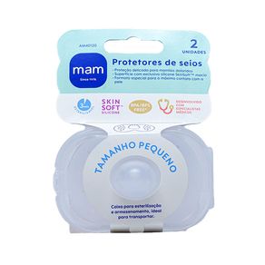Protetor Para Seios Mam Nipple Shields Tamanho 1 Regular 2 Unidades