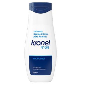 Sabonete Líquido Íntimo para Homens Kronel Man Natural 250ml